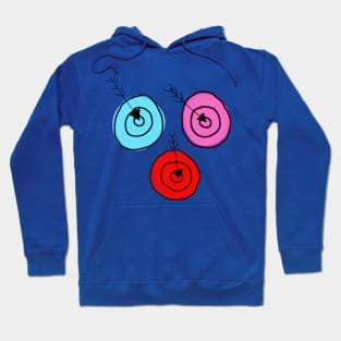 Colorful target art design Hoodie